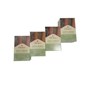 Old Spice Off the Grid Sandalwood + Aloe Vera Scent Bar Soap 5 oz. ea Lot 4